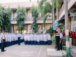 Saweu Sikula, Polantas Lhokseumawe Himbau Siswa Hindari Kenakalan Remaja 