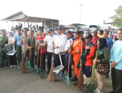 Bersihkan 16 Ton Sampah Waduk, Pj Walikota A Hanan Optimis Menuju Kota Lhokseumawe Bebas Sampah Tahun 2025