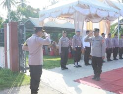 Kapolres Lhokseumawe Kunker ke Mapolsek Samudera dan Simpang Keuramat