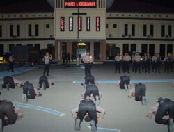 Tiba di Mapolres Lhokseumawe, Puluhan Bintara Remaja Sujud Syukur