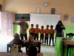 “Saweu Sikula”, Personel Polsek Syamtalira Bayu Edukasi Dampak Negatif Kenakalan Remaja di SDN 5