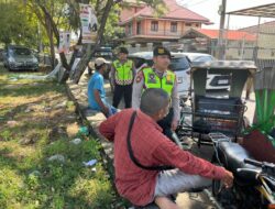 Patroli Kota Presisi, Personel Polres Lhokseumawe Jaga Kamtibmas Jelang Pemilu