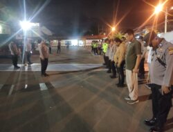 Personel Polres Lhokseumawe Amankan Kampanye Caleg PA di Geureudong Pase dan Muara Satu