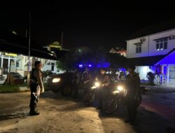 Patroli Perintis Presisi, Upaya Personel Polres Lhokseumawe Cegah Aksi Tindak Kejahatan di Malam Hari