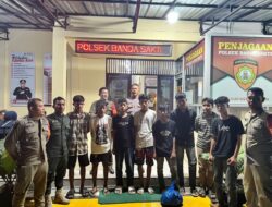 Cegah Kenakalan Remaja Polsek Banda Sakti melaksanakan rapat koordinasi penanganan kenakalan remaja.