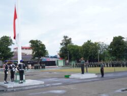 Ikuti Upacara Bendera Mingguan, Dandim : Ini Wujud Penghormatan Kepada Pahlawan