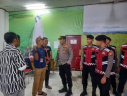 Polisi Tingkatkan Patroli Sambangi Lokasi Penghitungan Suara Pemilu di Kecamatan