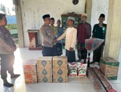 Berbagi Berkah di Bulan Suci Ramadhan: Polres Lhokseumawe Bagikan Sembako di Dayah Shirathul Huda