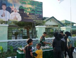 Berkah Ramadhan, Kodim 0103/Aceh Utara Bagikan Takjil Jelang Berbuka Puasa