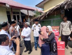 Kapolsek Dewantara Dampingi Kunjungan Bupati Aceh ke Rumah Korban Kekerasan Seksual