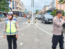 Satbinmas Gelar Patroli Sampaikan Pesan Kamtibmas Untuk Keamanan Masyarakat.