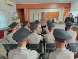 Sebanyak 11 Siswa SPN Selawah melaksanakan Cuti Idul Fitri di Wilkum Polres Lhokseumawe.