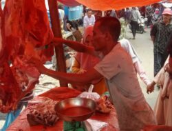 Harga Daging Meugang Menjelang Idul Fitri 1445 H Relatif Stabil di Aceh Utara dan Kota Lhokseumawe