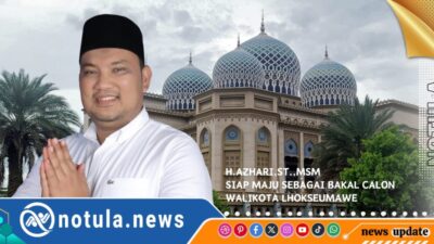 Bacalon Walikota Lhokseumawe Mulai Bermunculan, Azhari Vinca Rosea Paling Sering Disebut