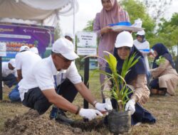 Peringati HUT PT Pupuk Indonesia Yang Ke-12 Tahun, PT PIM Tanam 750 Pohon