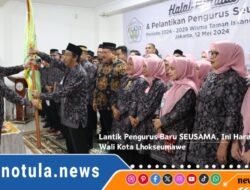 Lantik Pengurus Baru SEUSAMA, Ini Harapan Pj Wali Kota Lhokseumawe