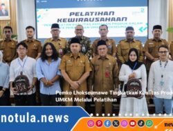 Pemko Lhokseumawe Tingkatkan Kualitas Produk UMKM Melalui Pelatihan