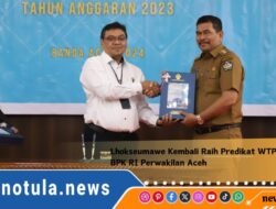 Lhokseumawe Kembali Raih Predikat WTP dari BPK RI Perwakilan Aceh