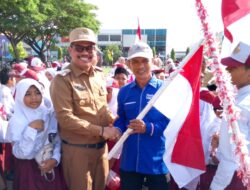 Dukung Program 10 Juta Bendera, DPD PAN Lhokseumawe Serahkan 50 Lembar Merah Putih