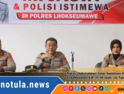 Polres Lhokseumawe Gelar Sosialisasi Sejarah Kepahlawanan KJP.(P) M.Jasin, Ini Tujuannya