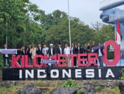 Kibarkan Bendera di Titik Kilometer Nol Indonesia, FDM Optimis Menyebarkan Dakwah ke Seluruh Nusantara