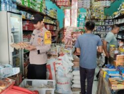 Patroli Pasar Tradisional Pengecekan Harga Sembako Polsek Meurah Mulia