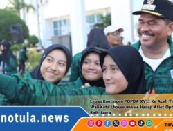 Lepas Kontingen POPDA XVII Ke Aceh Timur, Pj Wali Kota Lhokseumawe Harap Atlet Optimis Raih Juara