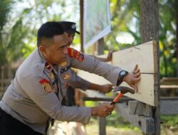 Polsek Muara Dua Bedah Balai Pengajian Babul Ulum Aziziyah dalam Rangka Hari Bhayangkara ke-78