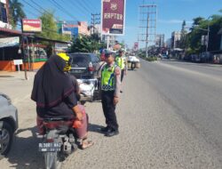 Tingkat Patroli Kawasan Tertib Lalu Lintas (KTL) Kota Lhokseumawe