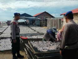 Polisi Perairan Sambangi Nelayan Pesisir Pusong