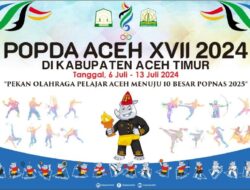 POPDA XVII 2024 Aceh Timur Resmi Ditutup, Aceh Utara Raih 10 Medali Emas