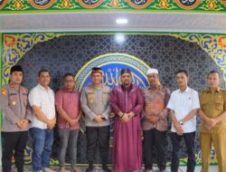 Perkuat Hubungan Dengan Tokoh Agama, Kapolres Lhokseumawe Sowan ke Pesantren QAHA dan Sumbang Alquran