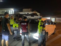 Cegah Guantibmas, Polres Lhokseumawe Gelar Razia Malam 