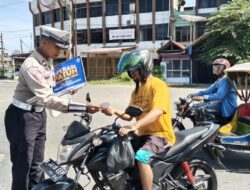 Operasi Patuh. Seulawah 2024 : Kasat Lantas Polres Lhokseumawe Tekankan Pentingnya Budaya Tertib Lalu Lintas