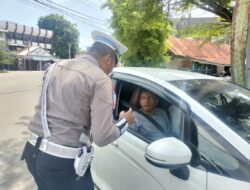 Patroli Kawasan Tertib Lalu Lintas (KTL) dalam Rangka Ops Patuh Selawah 2024 di Polres Lhokseumawe