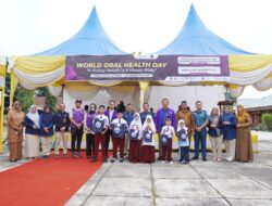 PDGI Gandeng PT PIM Peringati World Oral Health Day, Edukasi Siswa Belajar Cara Sikat Gigi