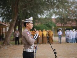 Saweu Sikula, Polantas Edukasi Tertib Berlalu Lintas di SMA Negeri 7 Lhokseumawe