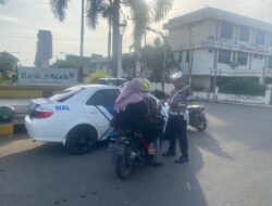 Patroli Kawasan Tertib Lalu Lintas (KTL) Wilayah Kota Lhokseumawe