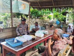 Sambangi Warga, Ini Pesan Bhanbinkamtibmas di Lhokseumawe 