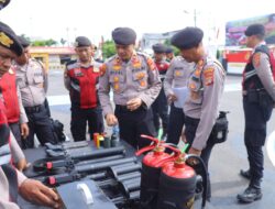 Polres Lhokseumawe Sambut Tim Supervisi Samapta Menghadapi PON dan Pilkada Serentak