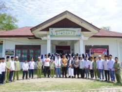 Kapolres Lhokseumawe Kunjungi Dayah Zurriyatul Qur’ani Al-Ma’arif dan Serahkan Wakaf