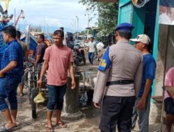 Sat Pol Airud Rutin Patroli Pesisir untuk Beri Rasa Aman kepada Pedagang Ikan dan Nelayan