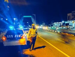 Antisipasi  Kecelakaan  di jalan Raya  Unit Laka Lantas Tingkatkan Blue Light Patrol