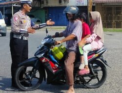 Patroli Rutin Kawasan Tertib Lalu Lintas (KTL) Wilayah Kota Lhokseumawe