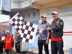 Kapolsek Dewantara Bersama Muspika Lepas Jalan Santai dan Gowes