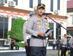 Polres Lhokseumawe Gelar Apel Pasukan Operasi Mantap Praja 2024