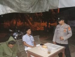 Cegah Guantibmas Polsek Samudera intensif Patroli malam