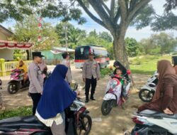 Sat Binmas Polres Lhokseumawe Gelar Saweu Gampong di Keude SP 4