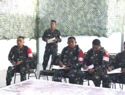 Dandim 0103/Aceh Utara Bertindak Sebagai Penilai pada Latihan Gladi Posko I