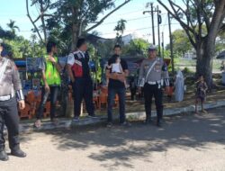 Polantas Lhokseumawe Atur Arus Lalu Lintas Menuju Venue PON Cabor Paralayang